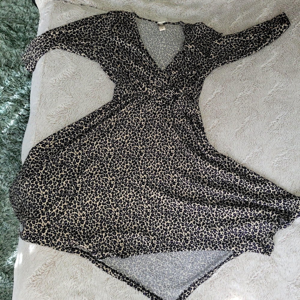 Wrap, warm, comfy flirty dress